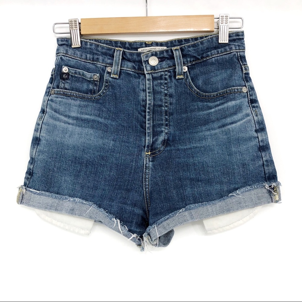 ALEXA CHUNG x AG Fifi High Waisted Shorts Dare 26